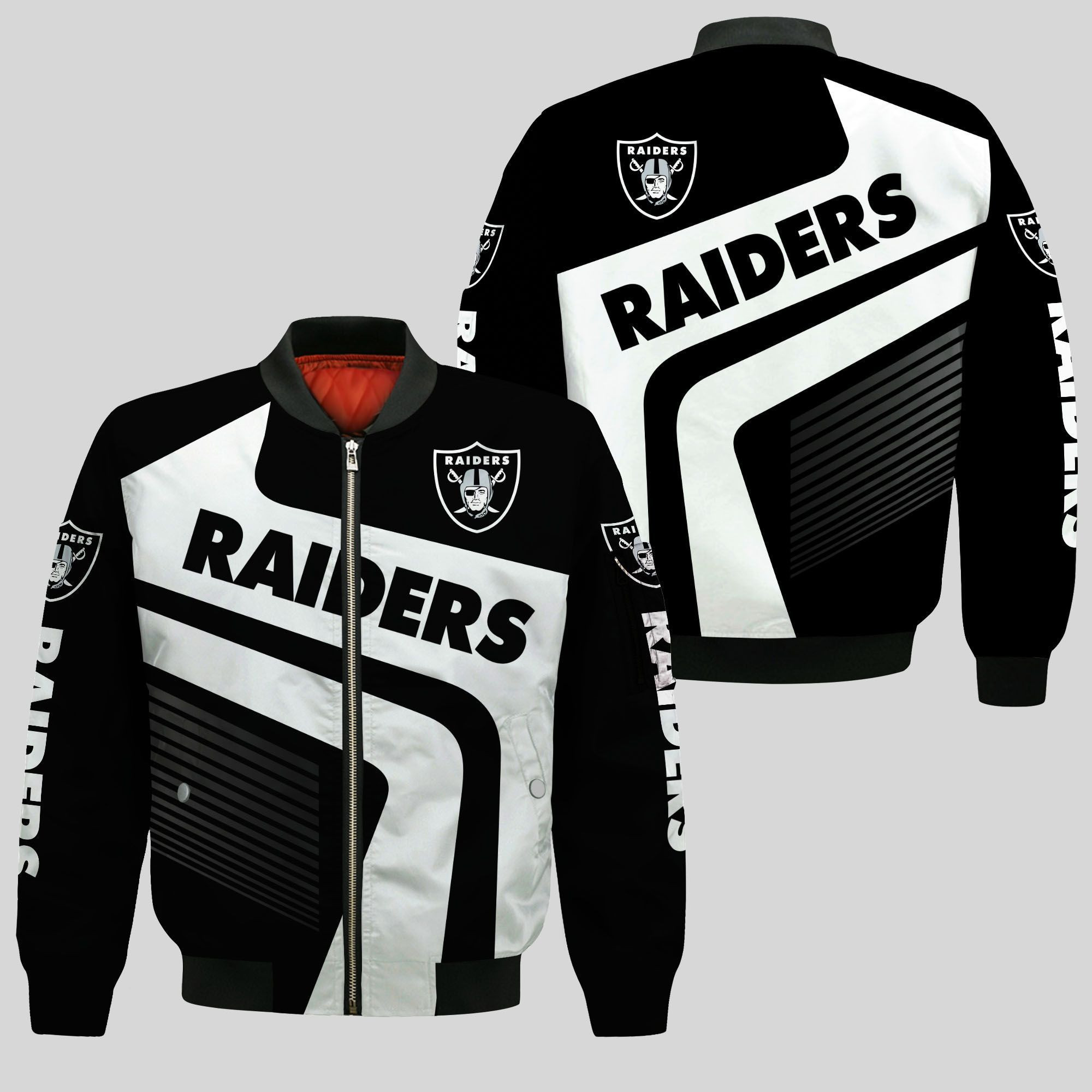 Las Vegas Raiders Bomber Jacket 20