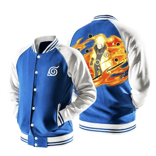 Naruto Uzumaki Six Path Sage Mode Form 3 Baseball Jacket 473