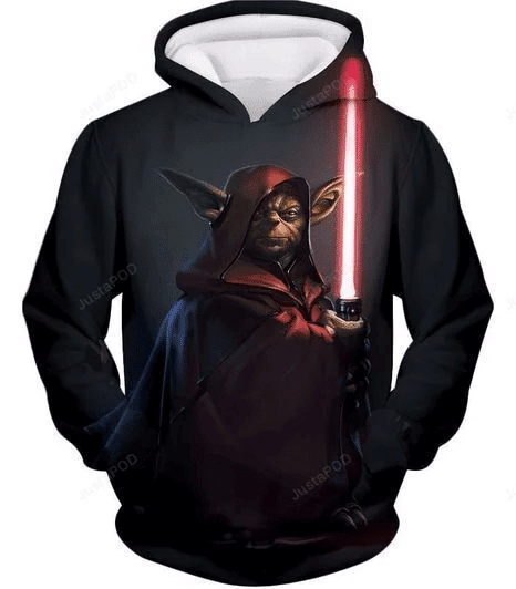 Baby Yoda 3d All Over Print Hoodie, Zip-up Hoodie, Sword