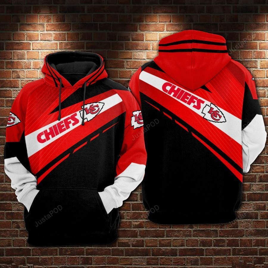 Kansas City Chiefs Football V2 3D All Over Print Hoodie & Zip Hoodie