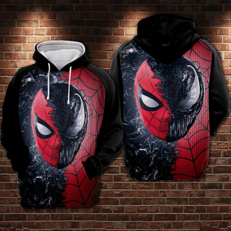 Venom Deadpool Movie Hoodie Zip Hoodie