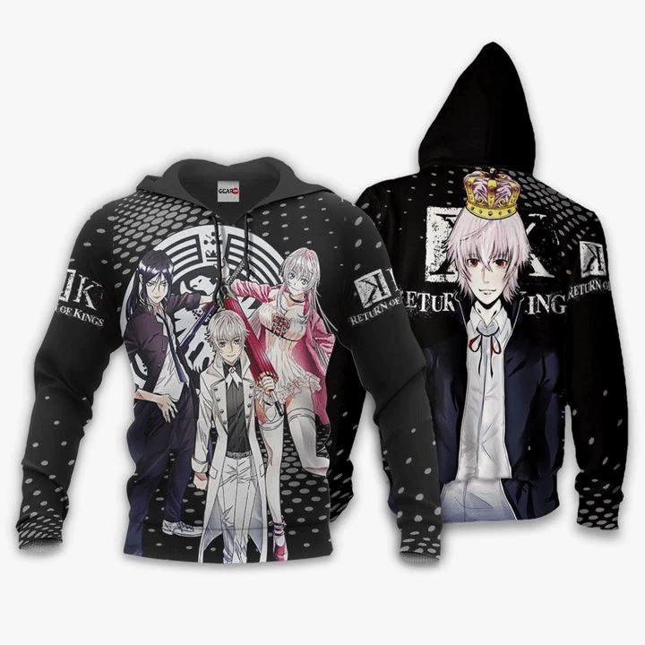 K-project Of Kings 3d Hoodie Zip Hoodie