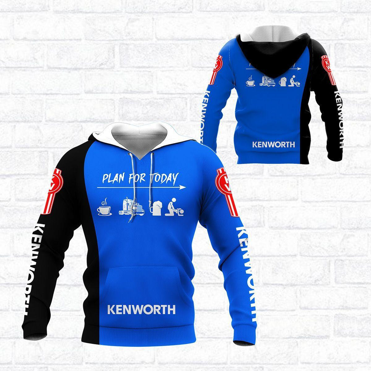 Kenworth Trucks Racing Team 7k867 3d Zip Hoodie Hoodie Ii0