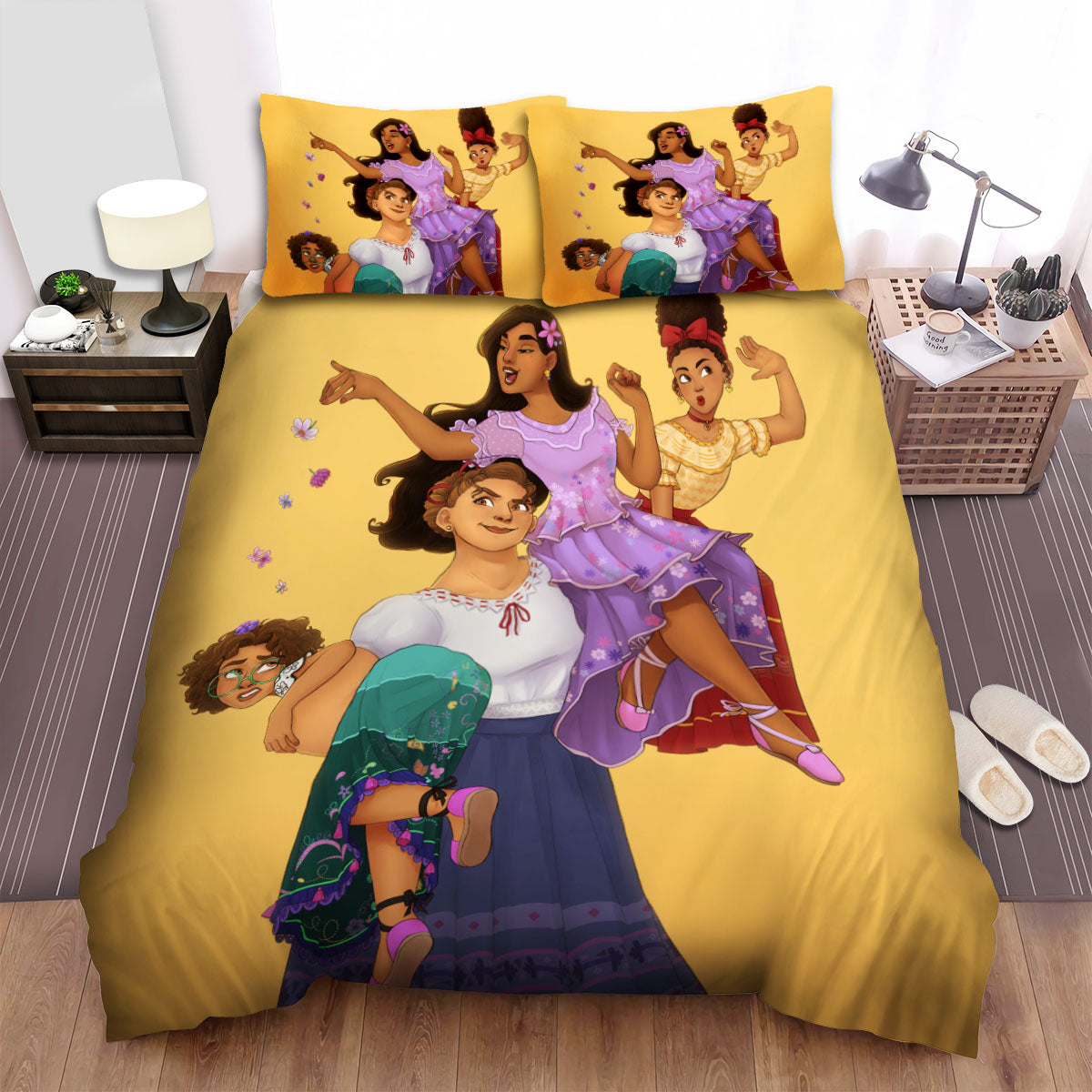 Encanto Bedding Set DN The Sisters Of The Madrigal Duvet Covers