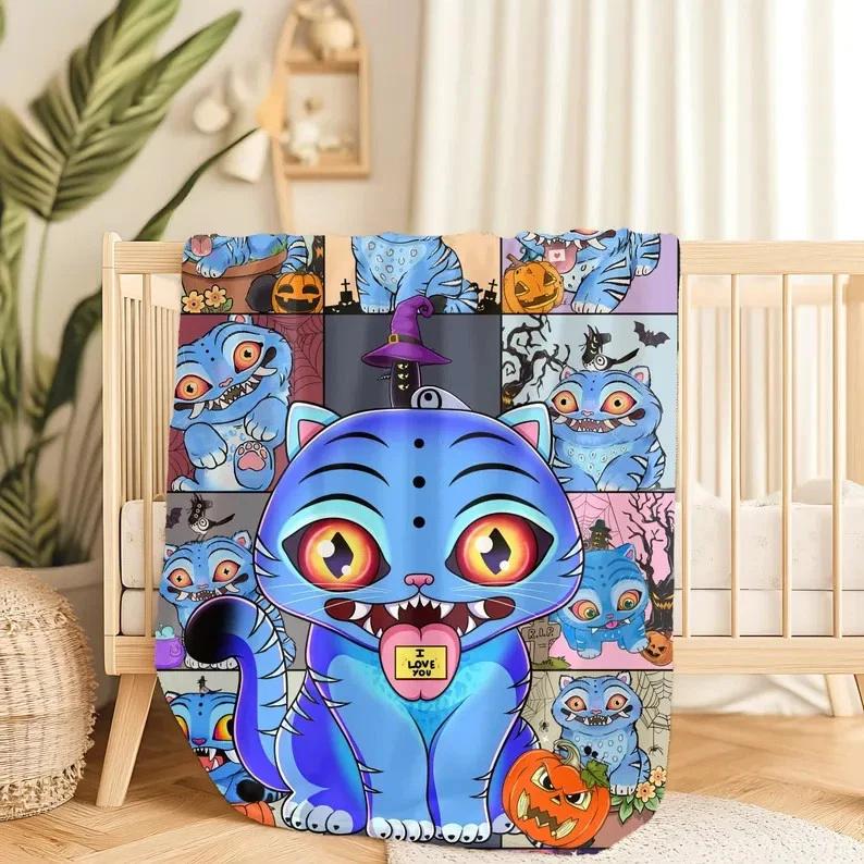 Cozy Tiger Fleece Sherpa Blanket