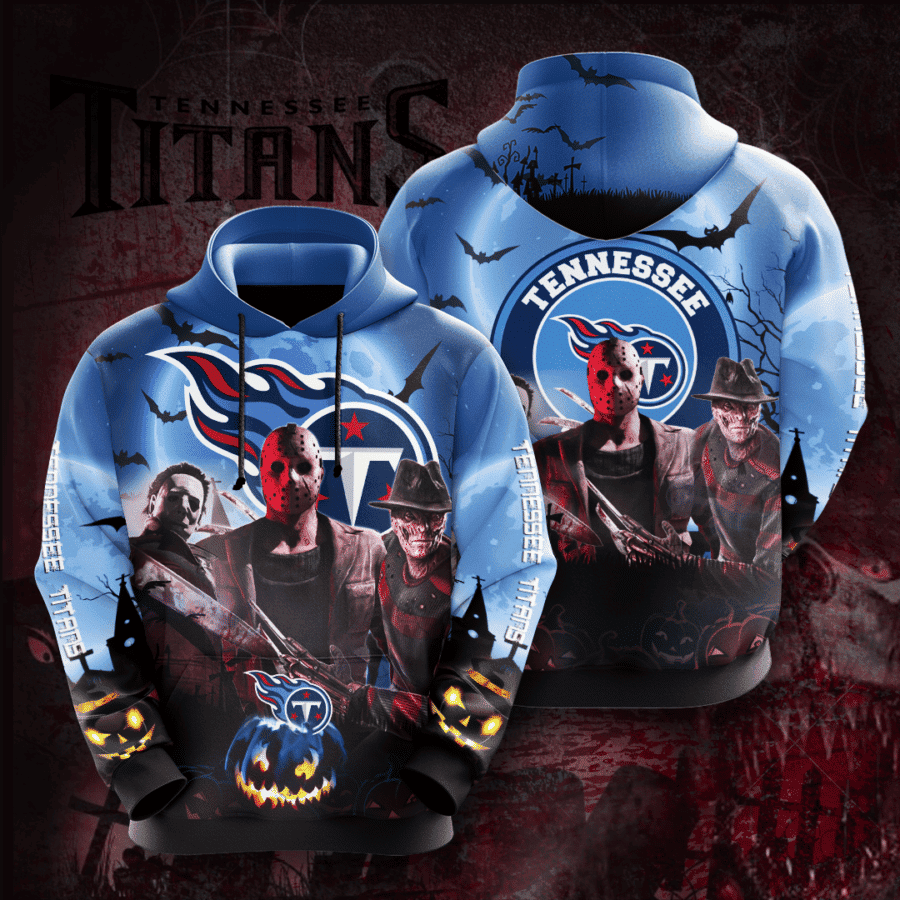 Tennessee Titans 3D All Over Print Hoodie & Zip Hoodie