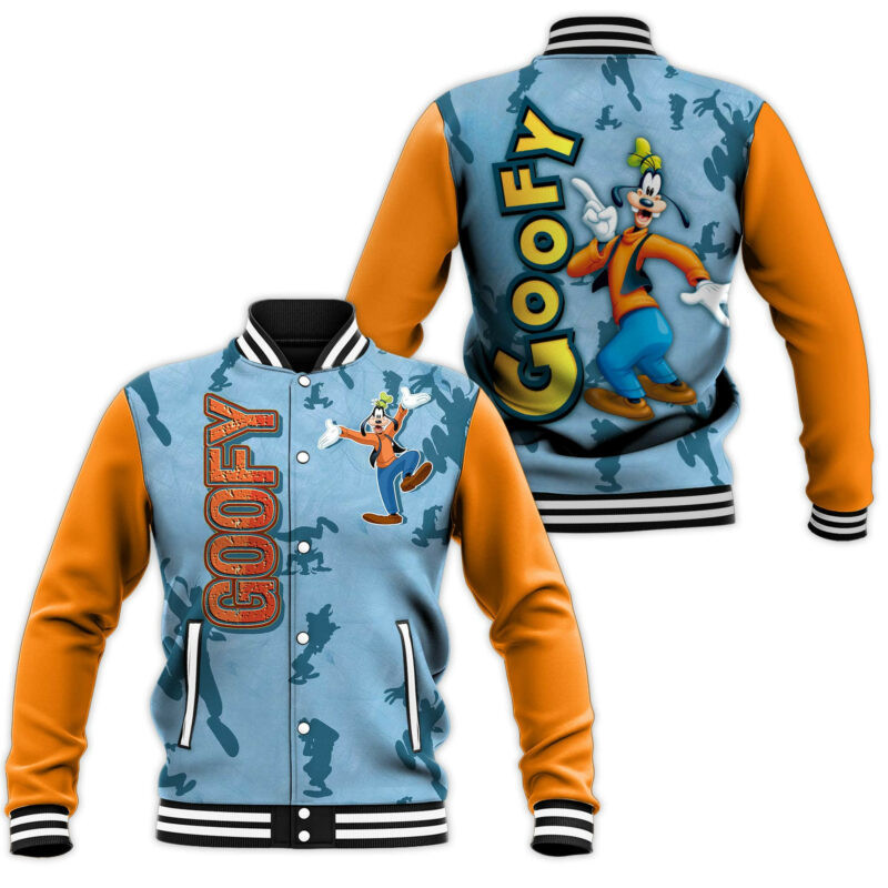 Funny Goofy Baseball Jacket