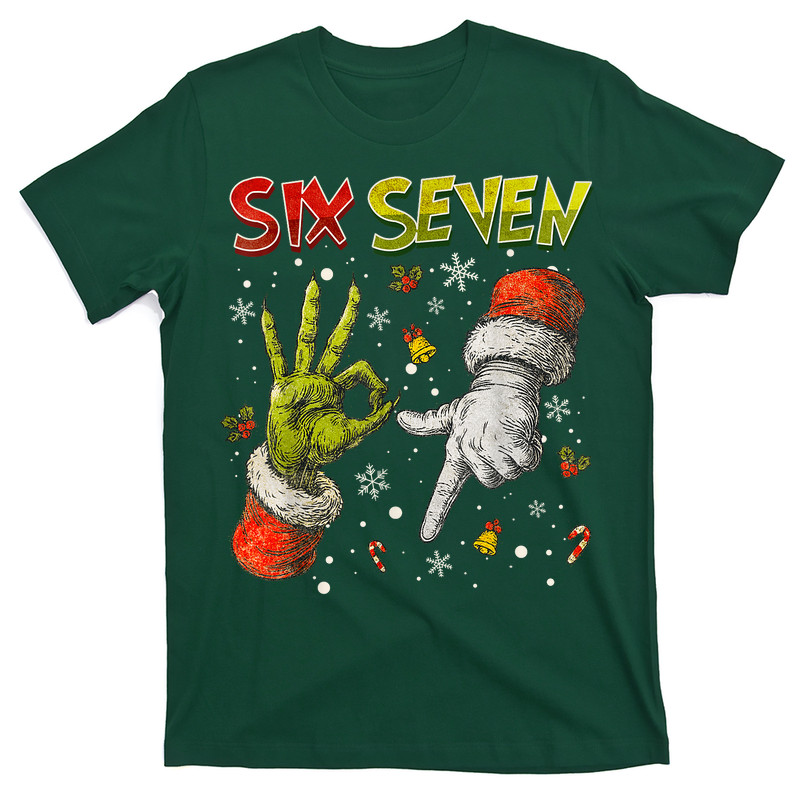 Trending Six Seven Meme Christmas T-Shirt