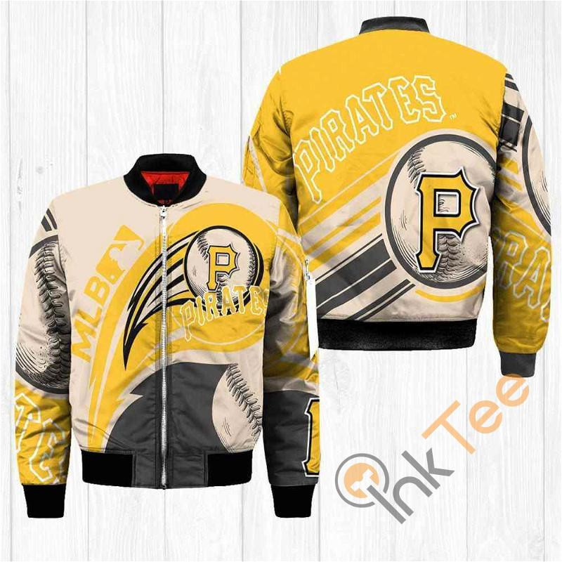Pittsburgh Pirates Yellow Bomber Jacket