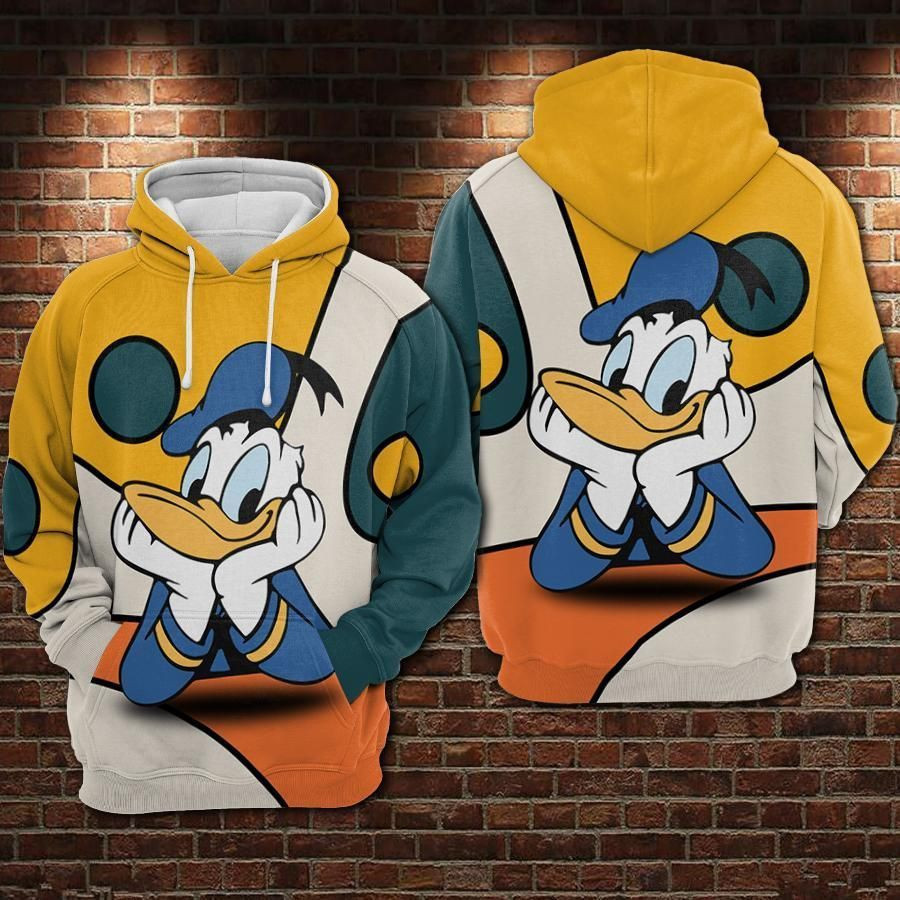 Donald Duck Movies The Over Print 3d Hoodie Zip Hoodie 68