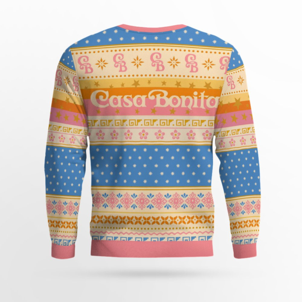 Casa Bonita Retro Diver Ugly Christmas Sweater