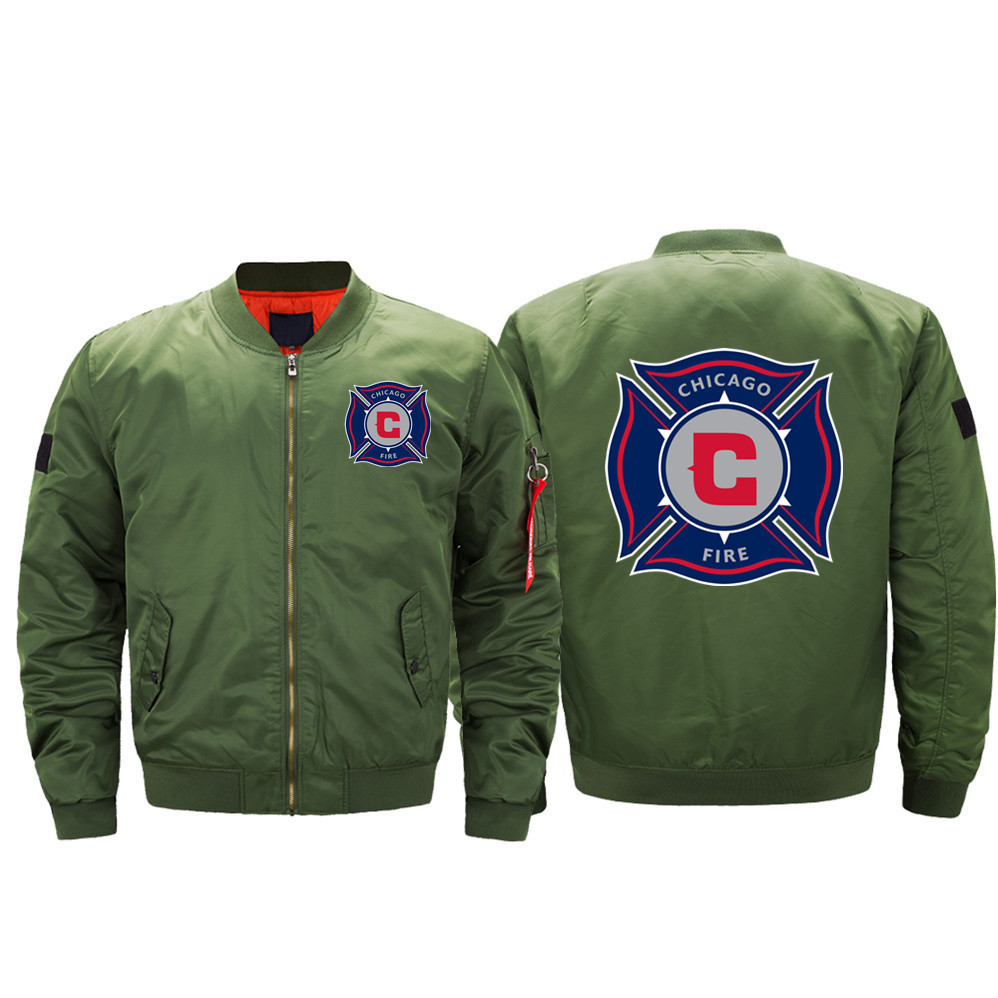 Chicago Fire Green Bomber Jacket