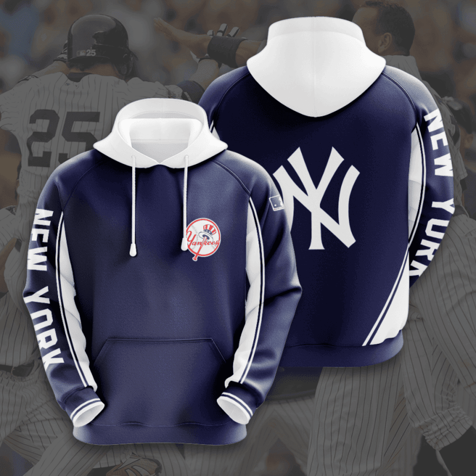 New York Yankees American Football 3D All Over Print Hoodie & Zip Hoodie