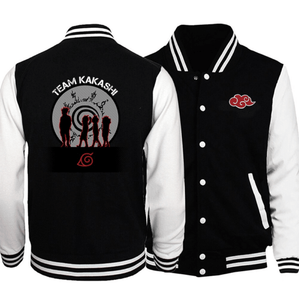 Team Kakashi Naruto Anime Baseball Jacket 318