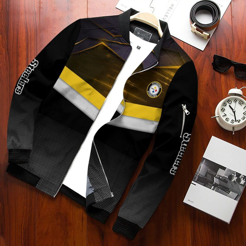 Pittsburgh Steelers Bomber Jacket 030