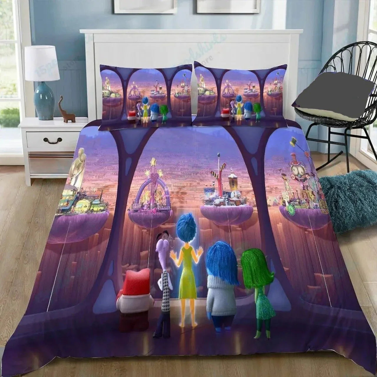 Inside Out Bedding Set DN Inside Riley Mind Graphic Duvet Covers