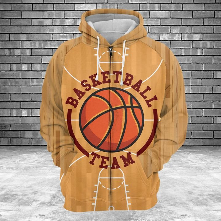 Basketball Team 3D All Over Print Hoodie & Zip Hoodie