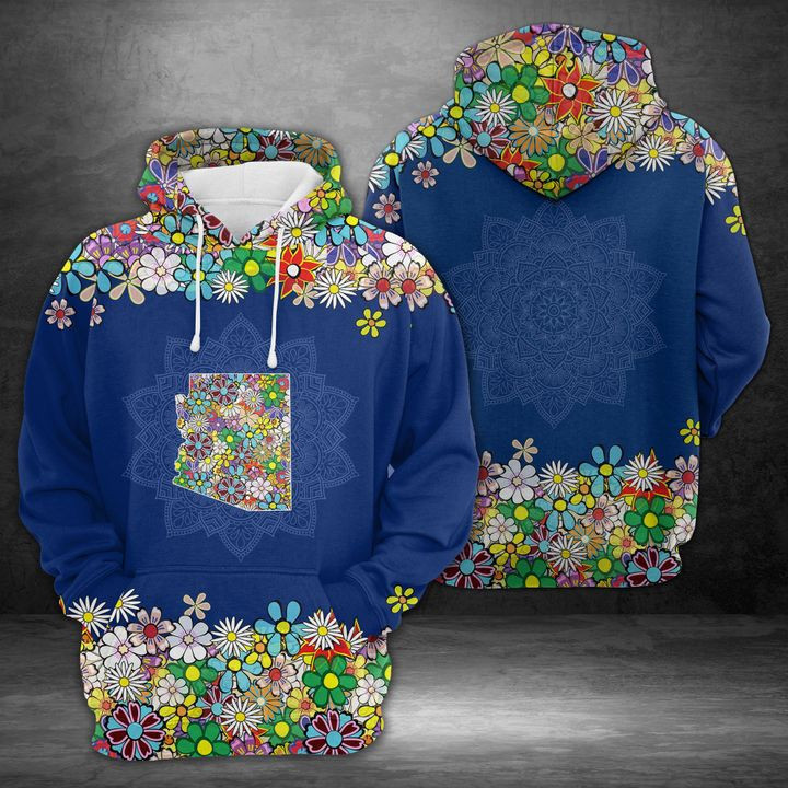 Arizona Flower 3D All Over Print Hoodie & Zip Hoodie