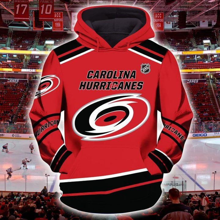 Carolina Hurricanes Team 3D All Over Print Hoodie & Zip Hoodie