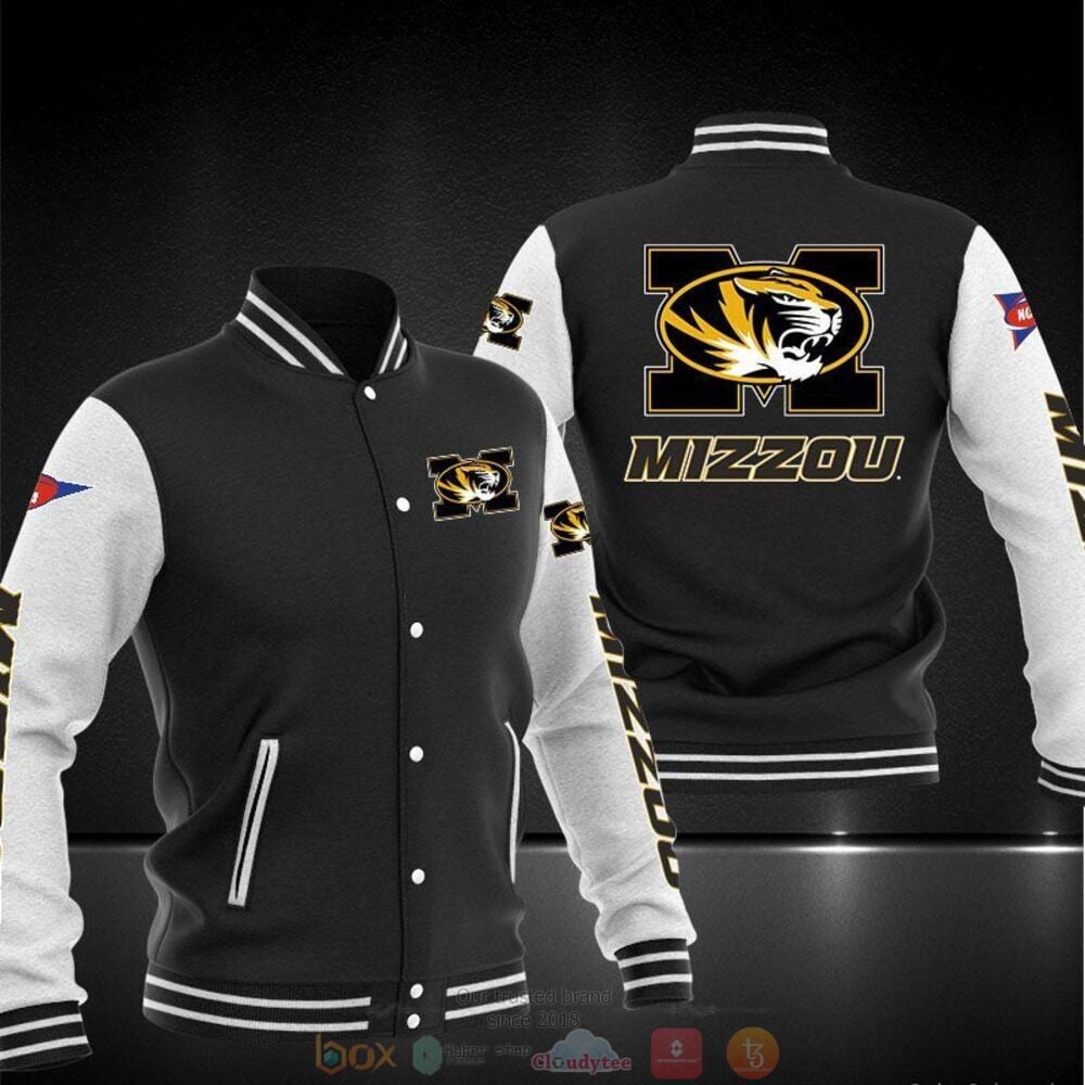 Missouri Tigers Black Baseball Jacket