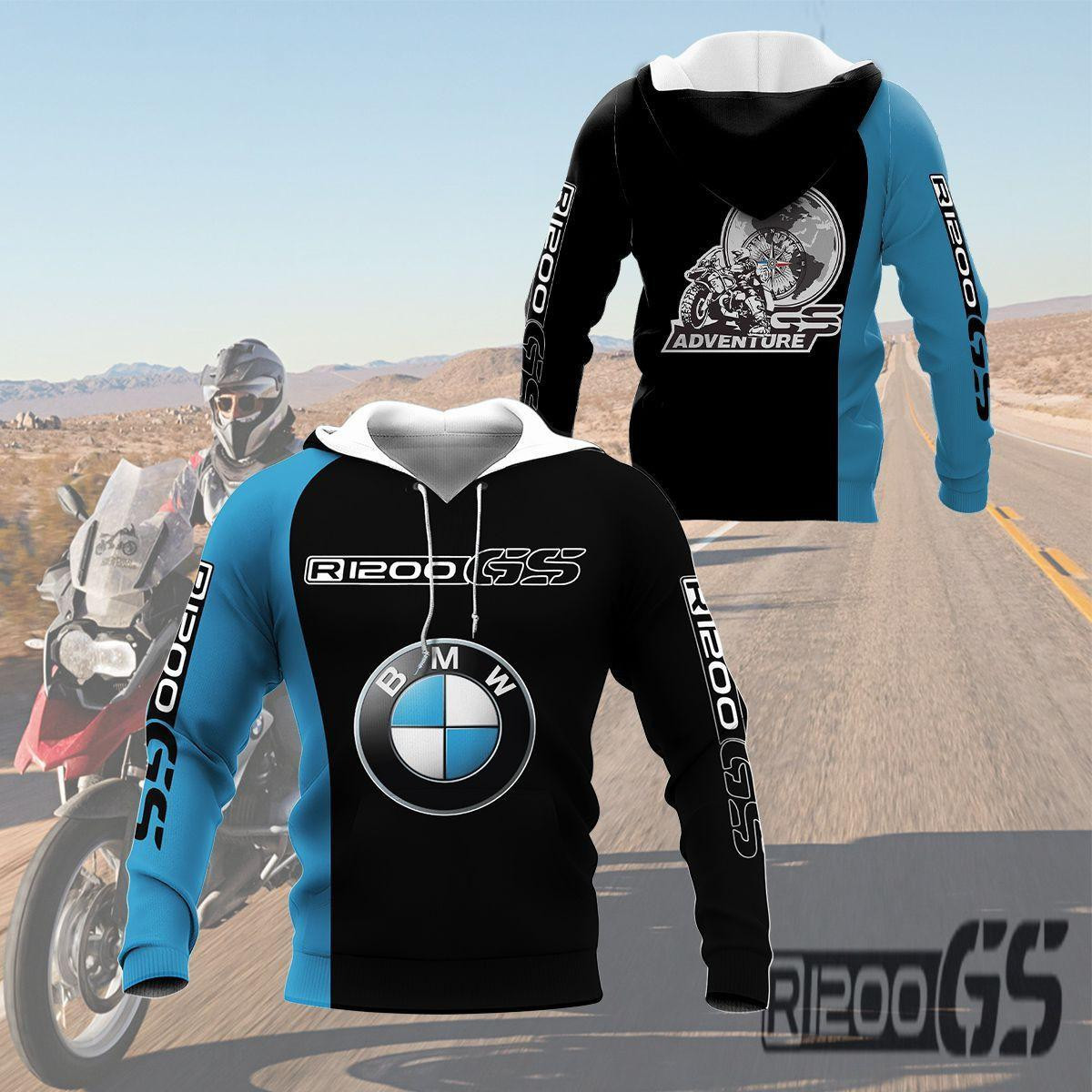 Bmw R1200gs Motorrad Racing 8k353 3d Zip Hoodie Hoodie Ii0
