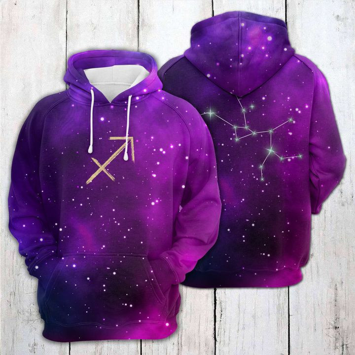 Sagittarius Horoscope 3D All Over Print Hoodie & Zip Hoodie