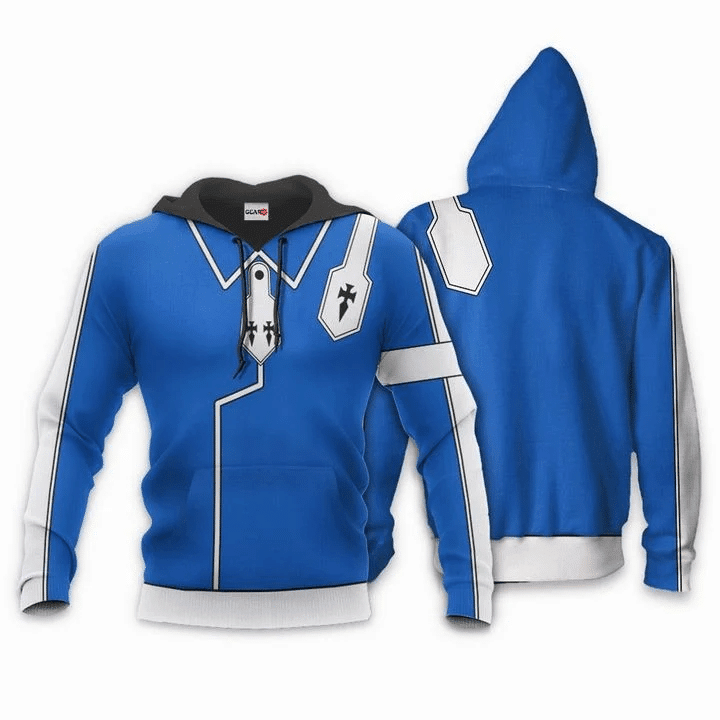Sword Art Online Eugeo 3d Hoodie Zip Hoodie