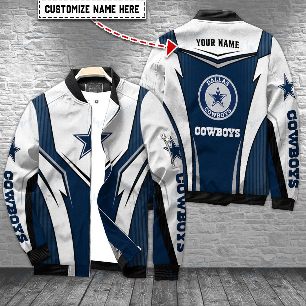 Cowboys Personalized Bomber Jacket BG289