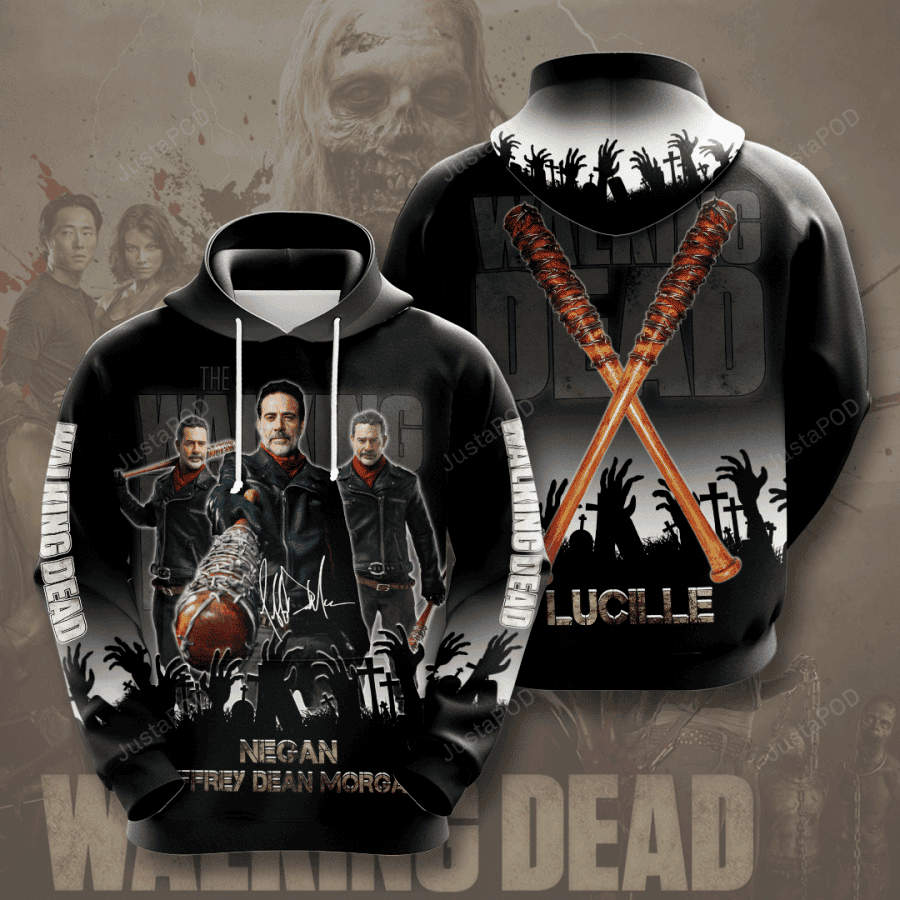 The Walking Dead Movie And Character 3D All Over Print Hoodie & Zip Hoodie