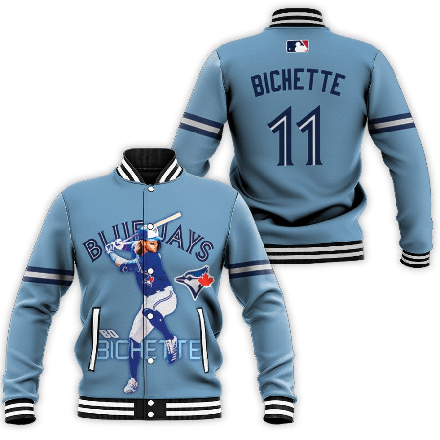 Toronto Blue Jays Bo Bichette 11 Baseball Jacket