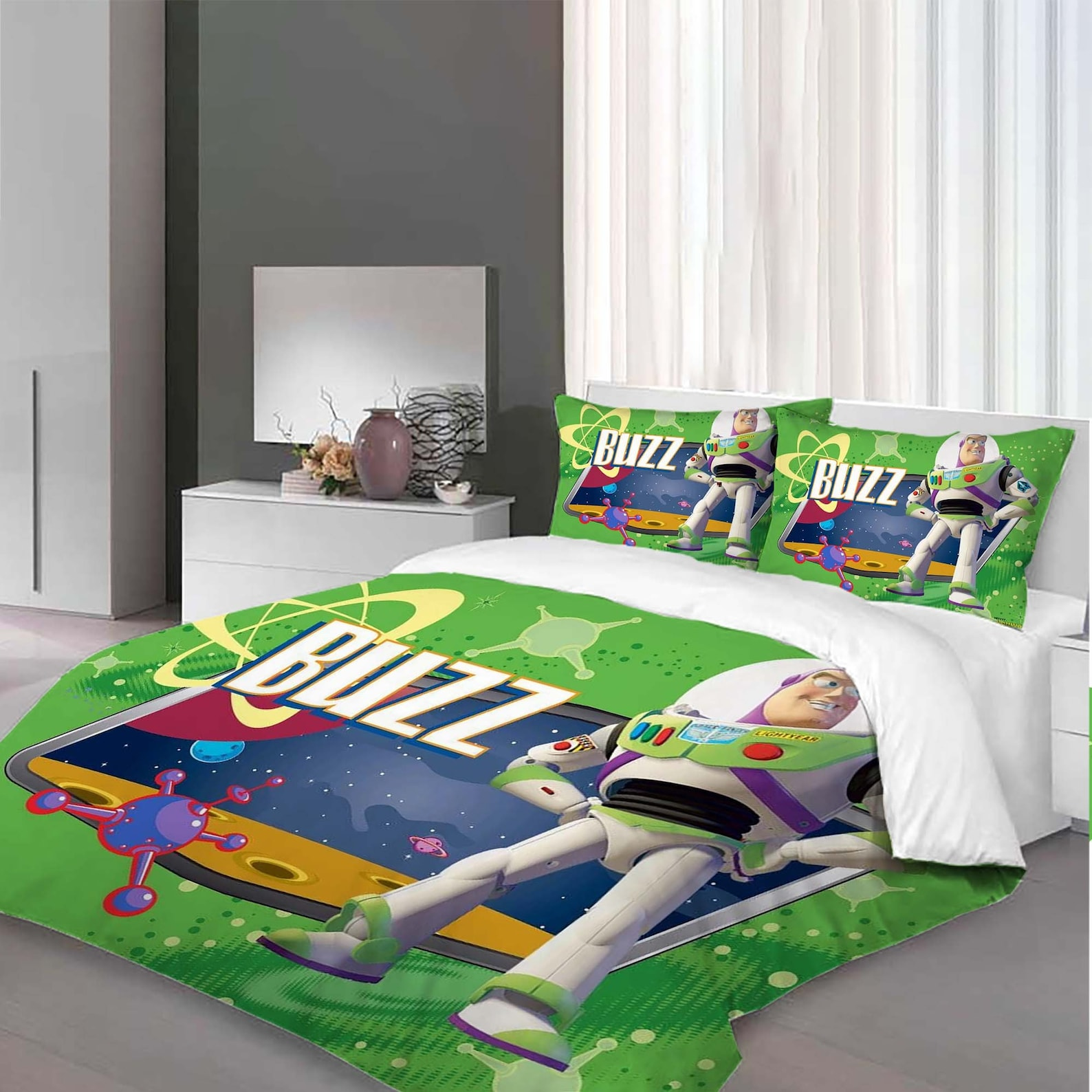 Toy Story Bedding Set DN Buzz Lightyear Space Hero Duvet Covers