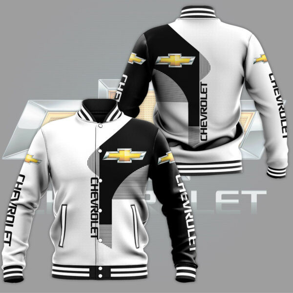 Chevrolet Car Baseball Jacket 3 384