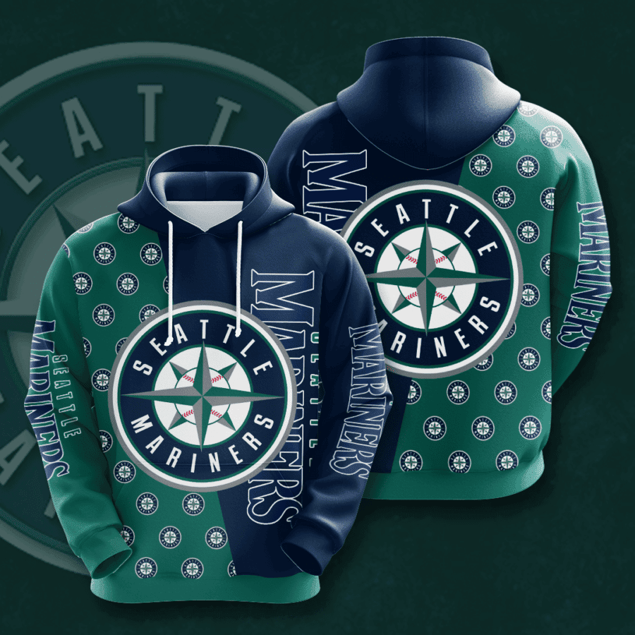 Seattle Mariners 3D All Over Print Hoodie & Zip Hoodie
