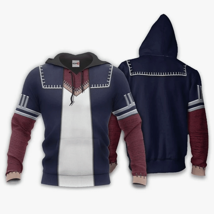 Dabi My Hero Academia 3d Hoodie Zip Hoodie