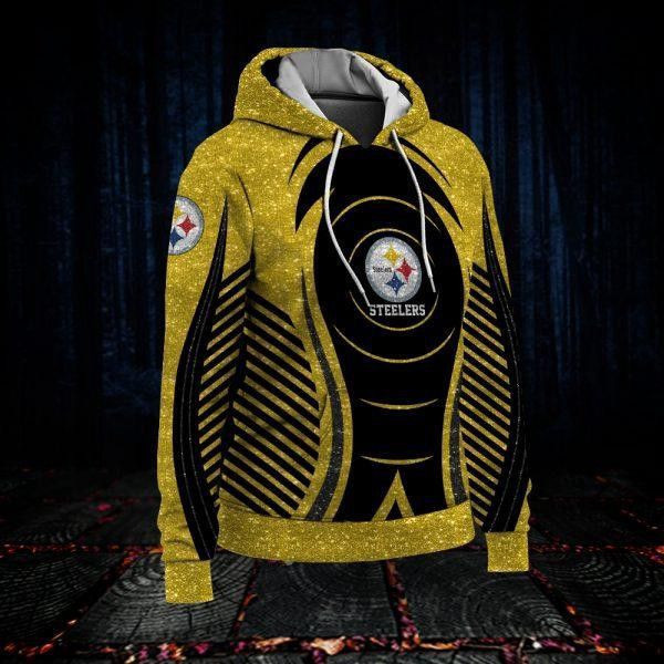Pittsburgh Steelers Exclusive 3D All Over Print Hoodie & Zip Hoodie