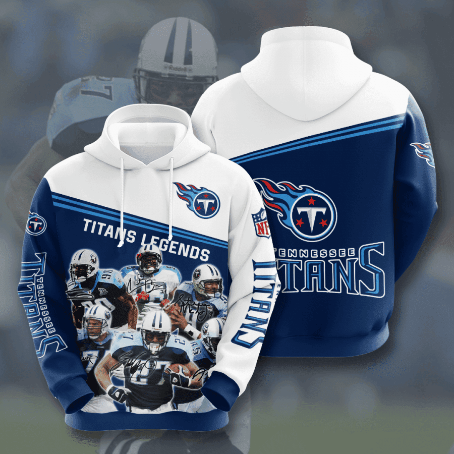 Tennessee Titans 3D All Over Print Hoodie & Zip Hoodie