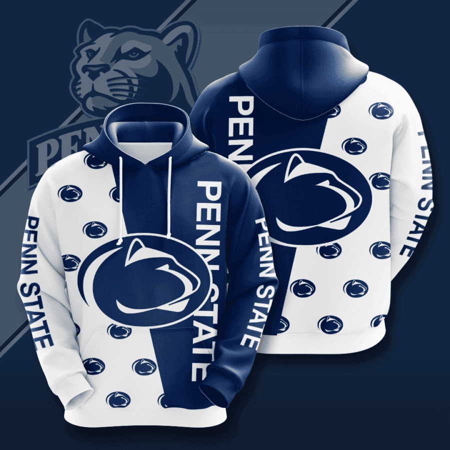 Penn State Nittany Lions 3D All Over Print Hoodie & Zip Hoodie