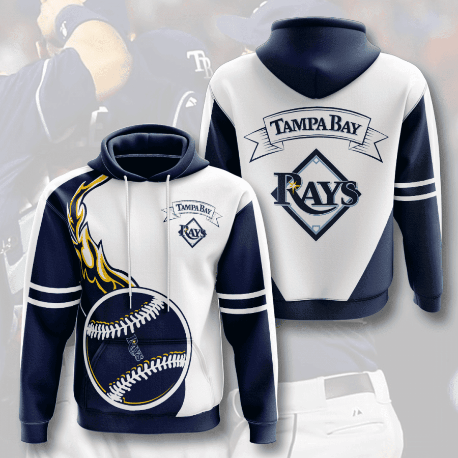 TAMPA BAY RAYS 3D All Over Print Hoodie & Zip Hoodie