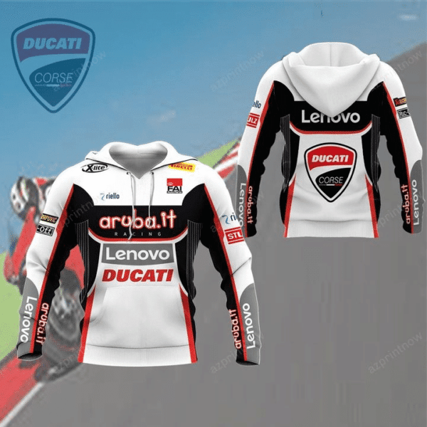 Ducati Racing Shirt 591, 3d Hoodie 1068
