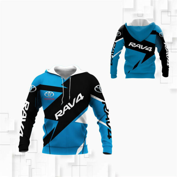 Toyota Rav4 Shirt 815, 3d Hoodie Zip Hoodie 2611