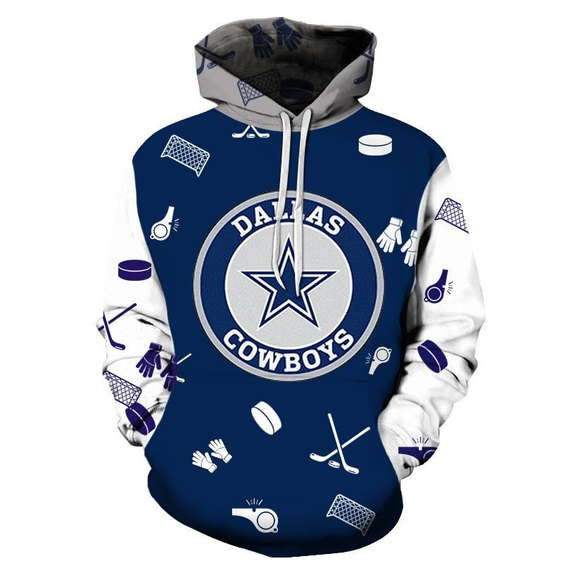 Cowboys 3D All Over Print Hoodie & Zip Hoodie