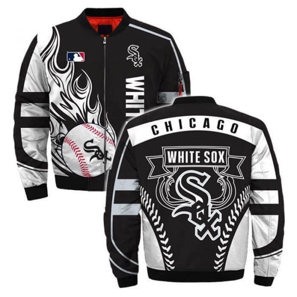 Chicago White Sox Bomber Jacket V7