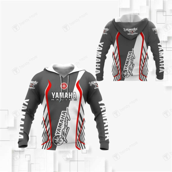 Yamaha Racing Shirt 560, 3d Hoodie Zip Hoodie 2290
