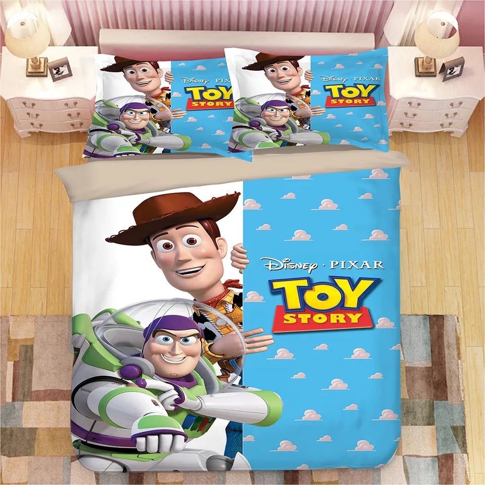 Toy Story Bedding Set DN Buzz And Woody Andy Room Duvet Covers