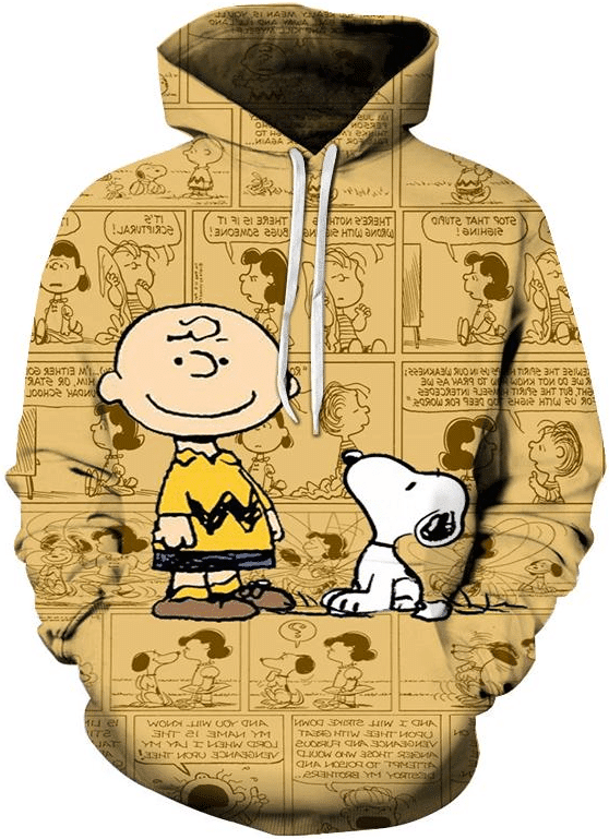 Snoopy Comic 3d Hoodie