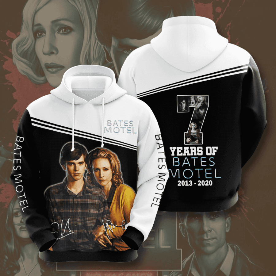 Bates Motel 3D All Over Print Hoodie & Zip Hoodie