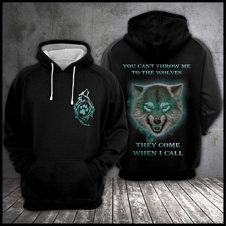 Wolves Come 3D All Over Print Hoodie & Zip Hoodie