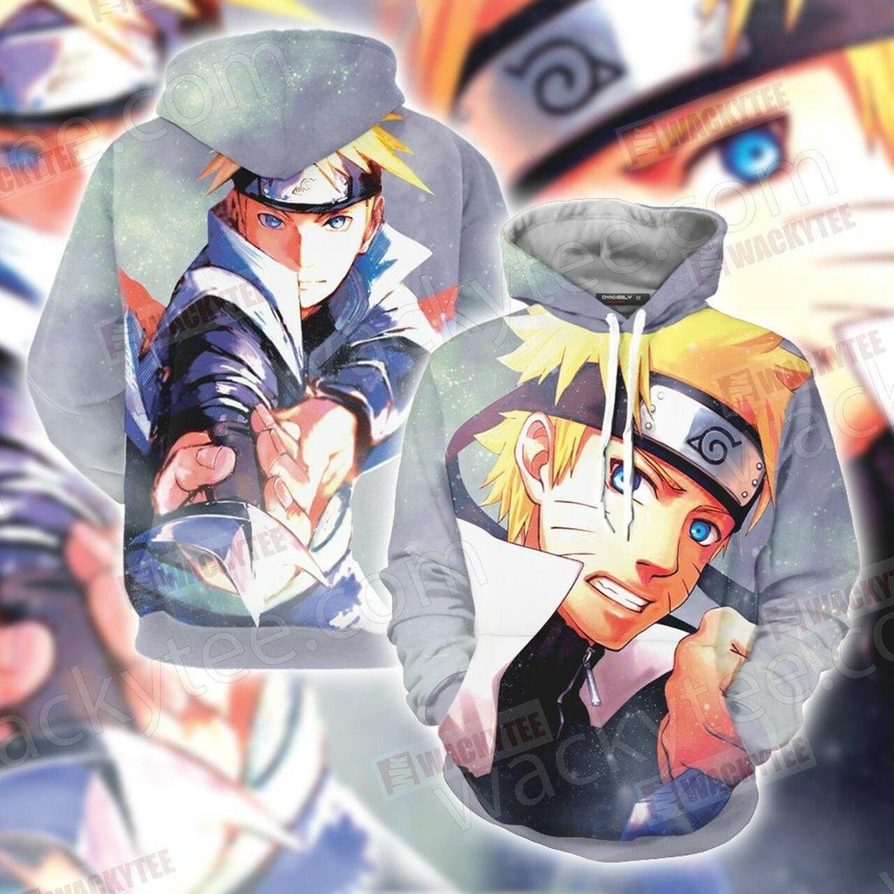 Naruto New Unisex 3D All Over Print Hoodie & Zip Hoodie