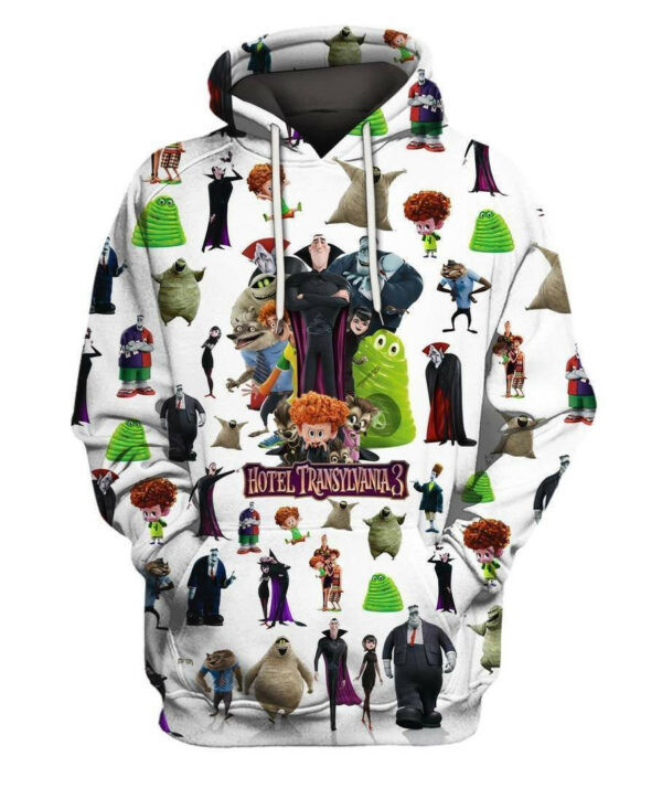 Hotel Transylvania Shirt 78, 3d Hoodie Zip Hoodie 1261