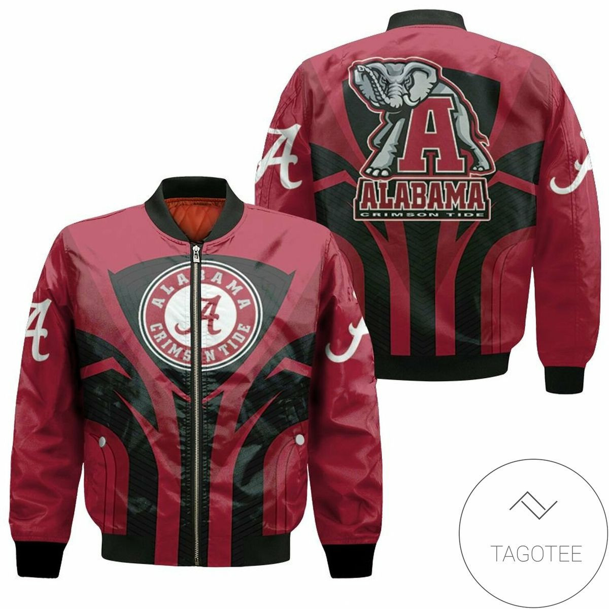 Alabama Crimson Tide Bomber Jacket V6